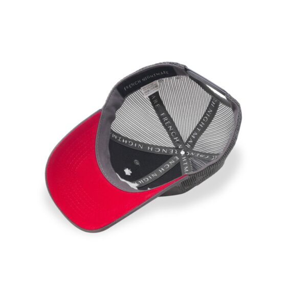 Casquette Trucker  – Profil Bas 6 Pans & Visière Arrondie - snapback – Image 3