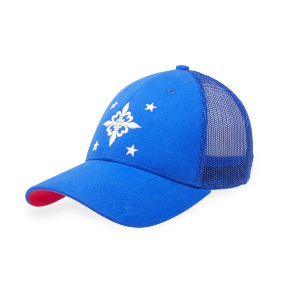 Casquette Trucker – Profil Bas 6 Pans & Visière Arrondie – snapback