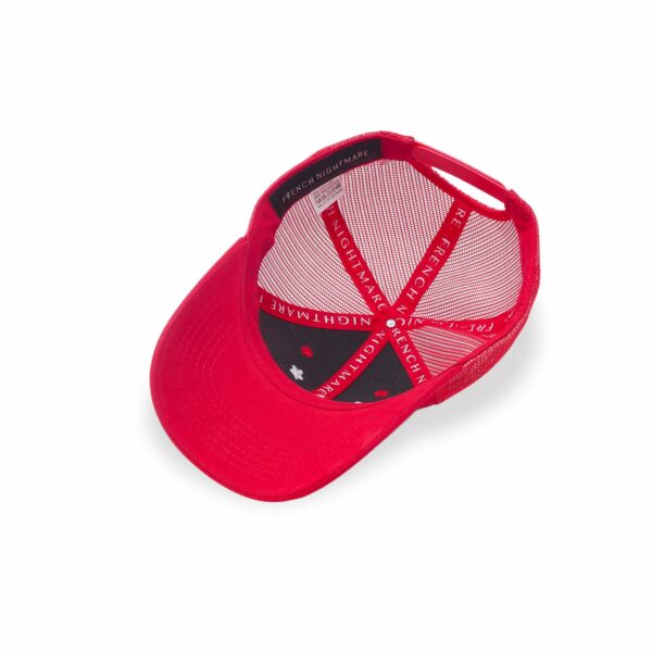 Casquette Trucker – Profil Bas 6 Pans & Visière Arrondie – snapback – Image 3